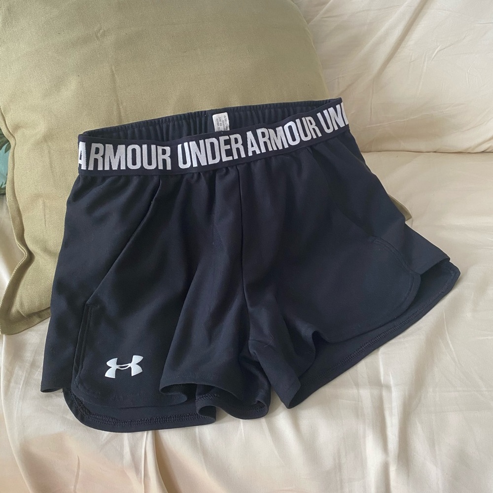 Under Armour Black Athletic Shorts